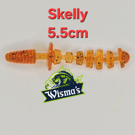 Silikoniniai masalai ešeriams Wisma's Skelly spalva 15