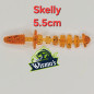 Silikoniniai masalai ešeriams Wisma's Skelly spalva 15 Silikoniniai masalai ešeriams Wisma's Skelly spalva 15