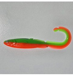 Silikoninis masalas Wisma's Memel Twist - Hot Lime 06
