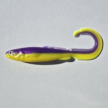 Silikoninis masalas Wisma's Memel Twist - Purple Haze 23