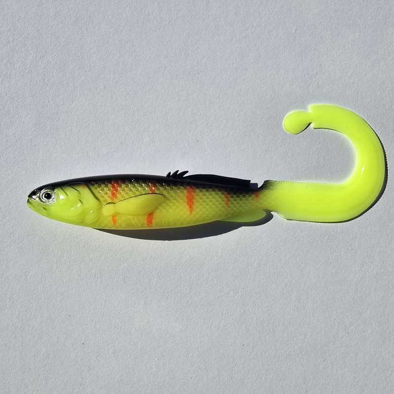 Silikoninis masalas Wisma's Memel Twist - Golden Perch 24 Silikoninis masalas Wisma's Memel Twist - Golden Perch 24