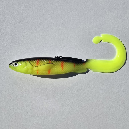 Silikoninis masalas Wisma's Memel Twist - Golden Perch 24