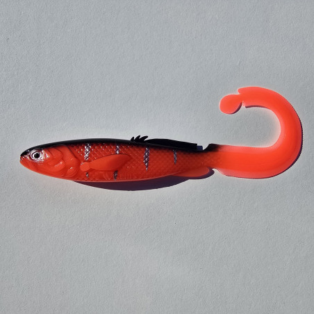 Silikoninis masalas Wisma's Memel Twist - Race Red 25