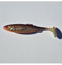 Silikoninis masalas Wisma's Memel Shad - Golden Shimmer 21
