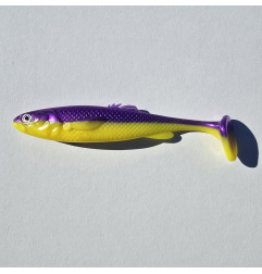 Silikoninis masalas Wisma's Memel Shad - Purple Haze 23
