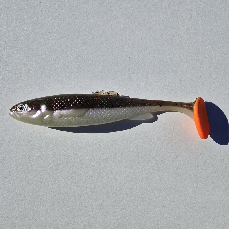 Silikoninis masalas Wisma's Memel Shad - Stealth Silver 26 Silikoninis masalas Wisma's Memel Shad - Stealth Silver 26